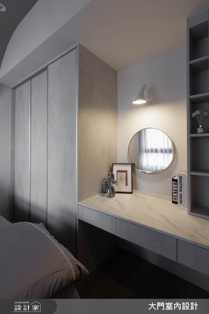 10坪新成屋(5年以下)＿日式無印風臥室案例圖片＿大門室內裝修設計工程有限公司＿大門_C之家之10