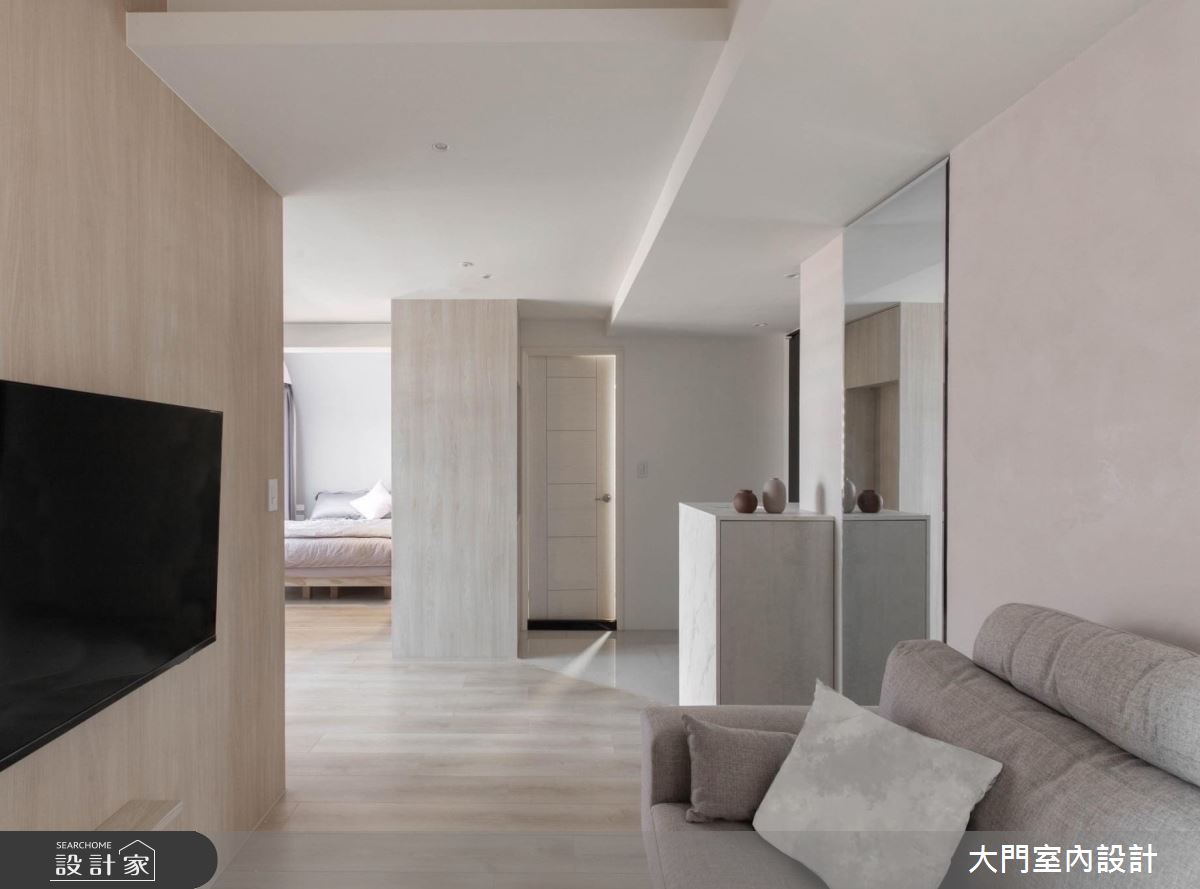 10坪新成屋(5年以下)＿日式無印風案例圖片＿大門室內裝修設計工程有限公司＿大門_C之家之5
