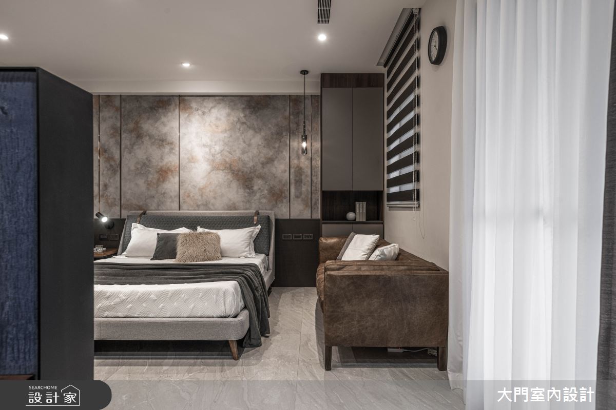 109坪新成屋(5年以下)＿現代風臥室案例圖片＿大門室內裝修設計工程有限公司＿大門_灼灼・金罍之16
