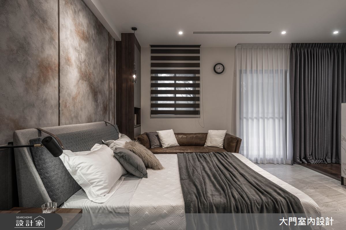 109坪新成屋(5年以下)＿現代風臥室案例圖片＿大門室內裝修設計工程有限公司＿大門_灼灼・金罍之19