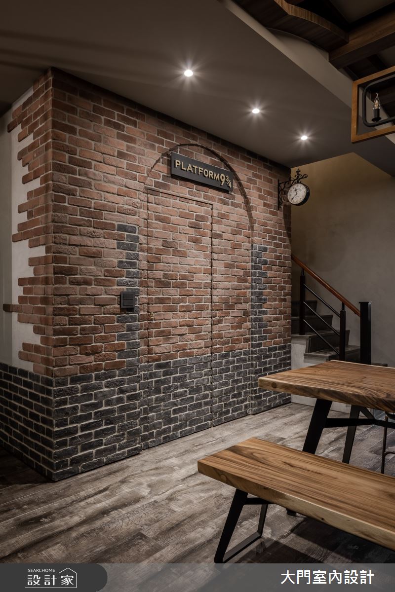 65坪新成屋(5年以下)＿美式風餐廳案例圖片＿大門室內裝修設計工程有限公司＿大門_安平H宅之12