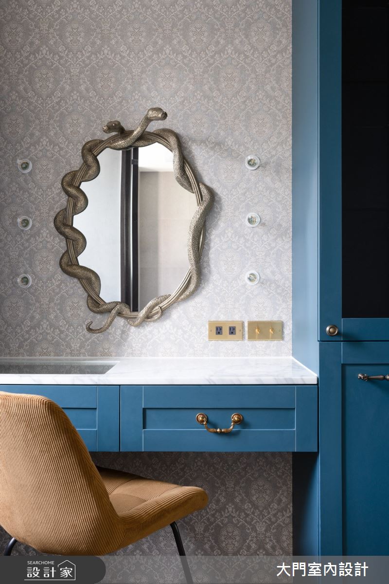 65坪新成屋(5年以下)＿美式風更衣間案例圖片＿大門室內裝修設計工程有限公司＿大門_安平H宅之16