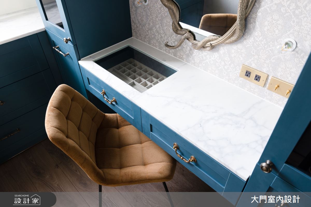 65坪新成屋(5年以下)＿美式風更衣間案例圖片＿大門室內裝修設計工程有限公司＿大門_安平H宅之17