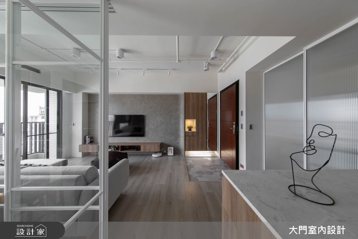 15坪新成屋(5年以下)＿日式無印風客廳案例圖片＿大門室內裝修設計工程有限公司＿大門_恬朗之7
