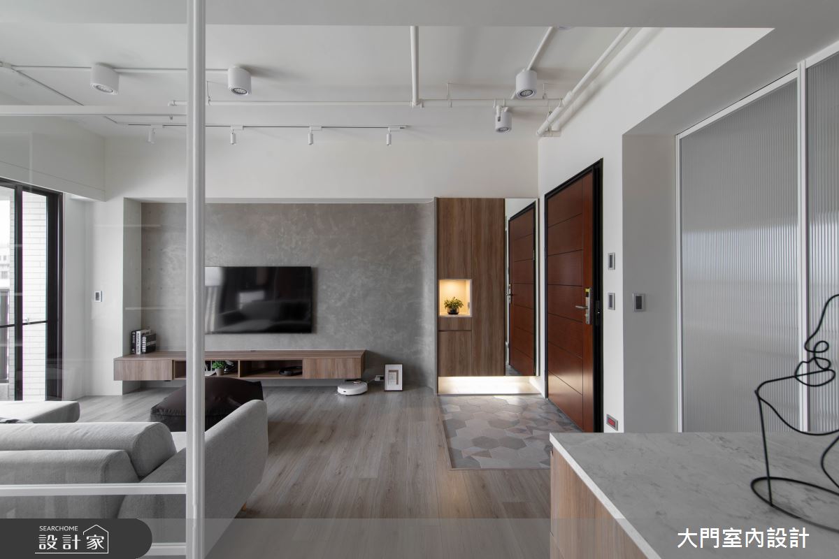 15坪新成屋(5年以下)＿日式無印風客廳案例圖片＿大門室內裝修設計工程有限公司＿大門_恬朗之2