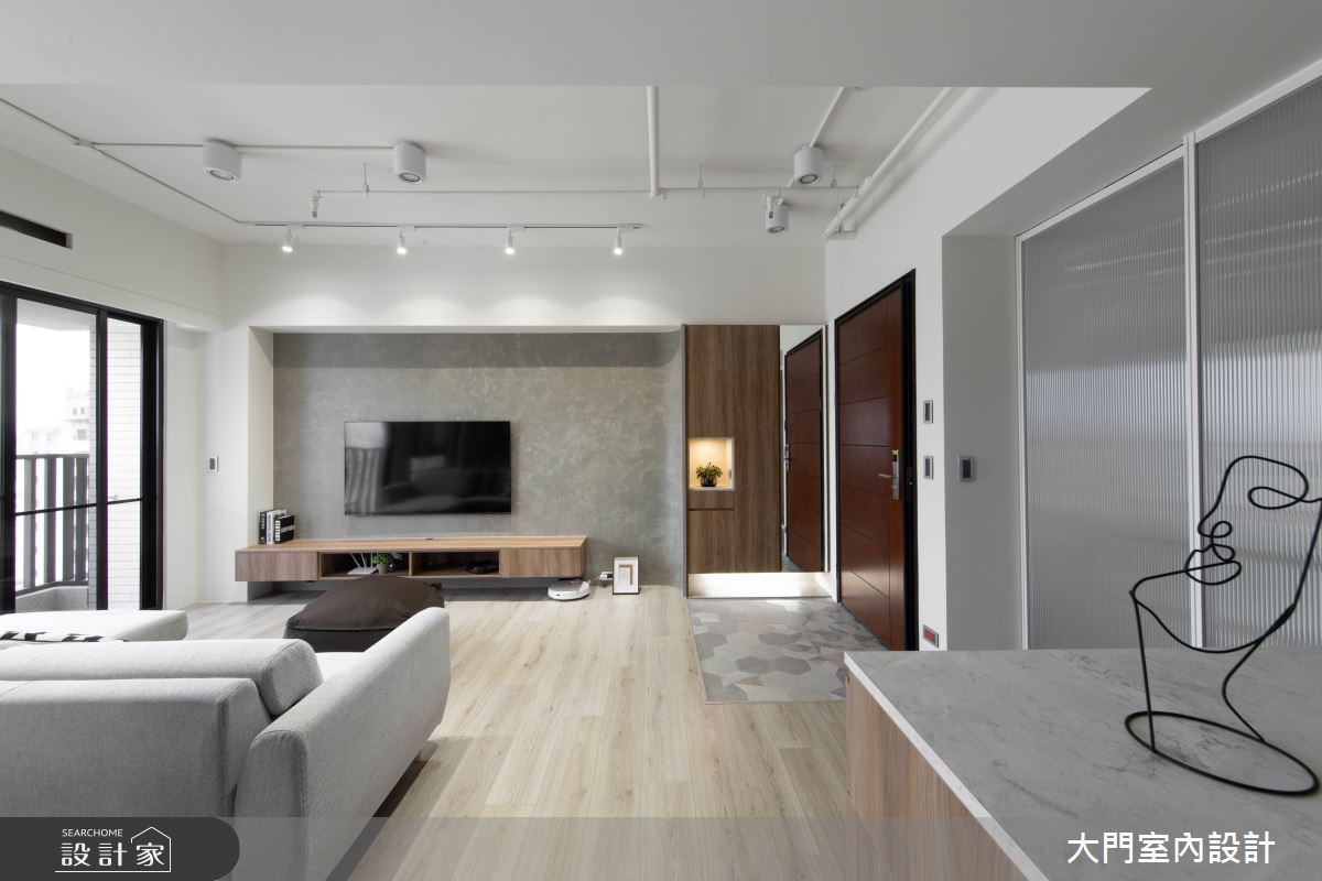 15坪新成屋(5年以下)＿日式無印風客廳案例圖片＿大門室內裝修設計工程有限公司＿大門_恬朗之8