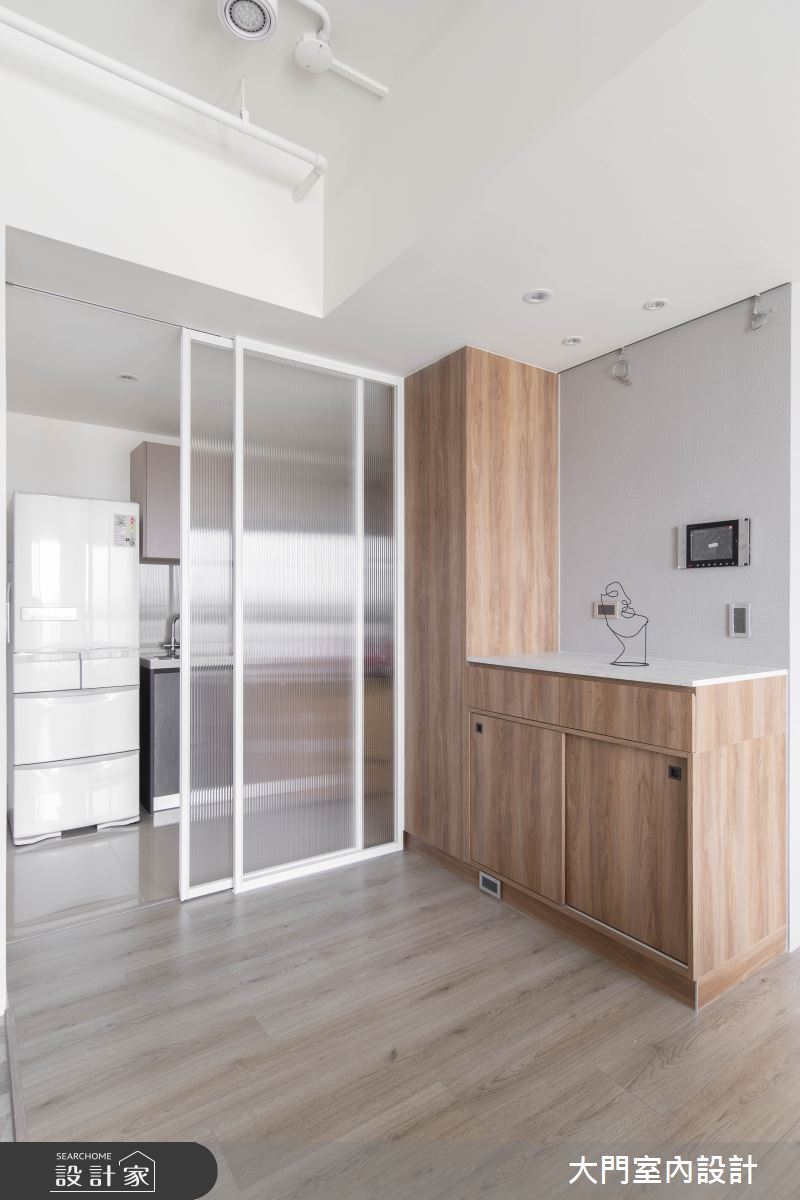 15坪新成屋(5年以下)＿日式無印風廚房案例圖片＿大門室內裝修設計工程有限公司＿大門_恬朗之12
