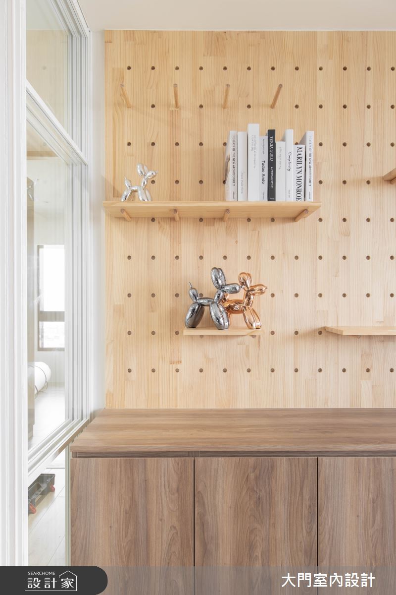 15坪新成屋(5年以下)＿日式無印風書房案例圖片＿大門室內裝修設計工程有限公司＿大門_恬朗之13