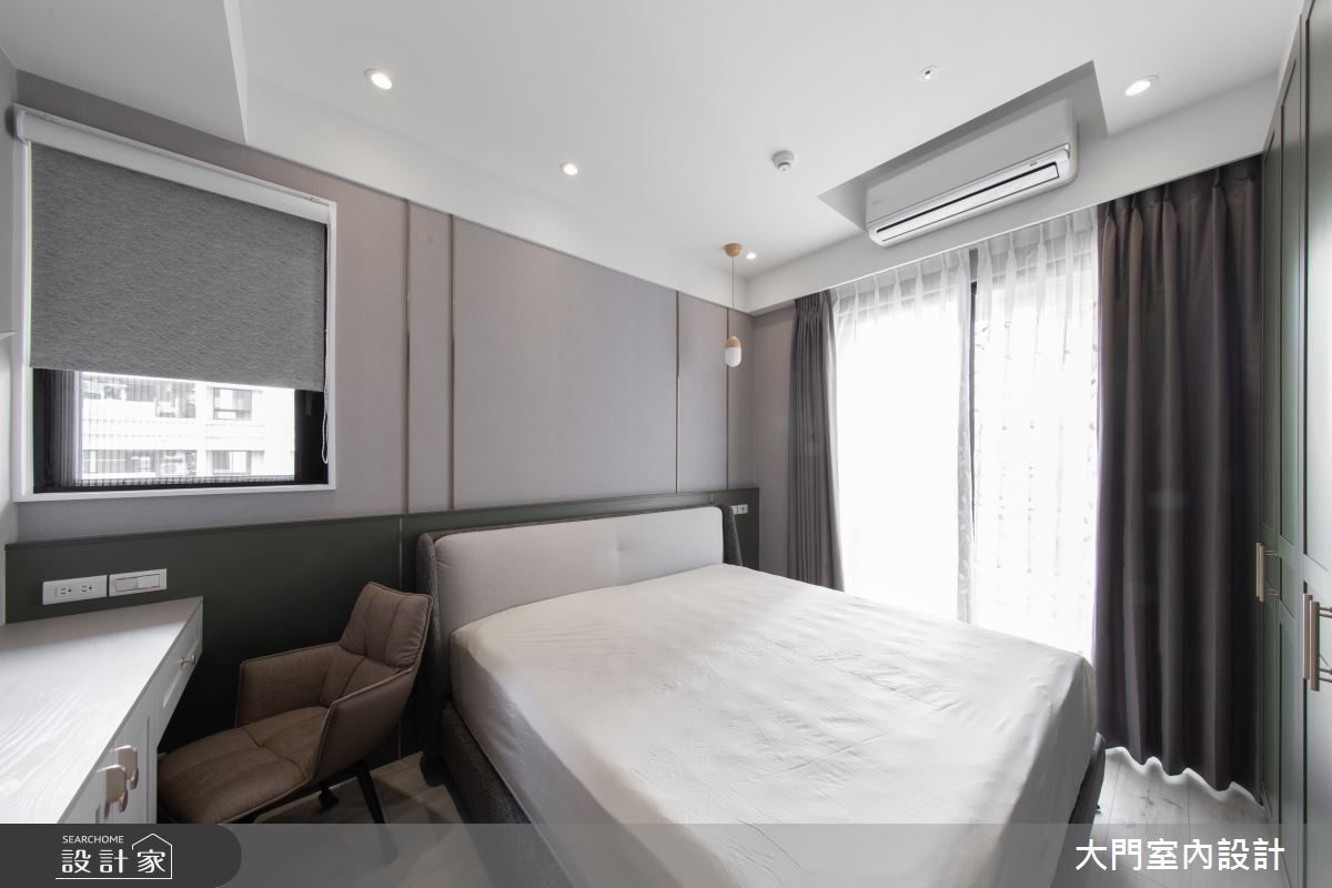 25坪新成屋(5年以下)＿美式風臥室案例圖片＿大門室內裝修設計工程有限公司＿大門_Olive Branch之10