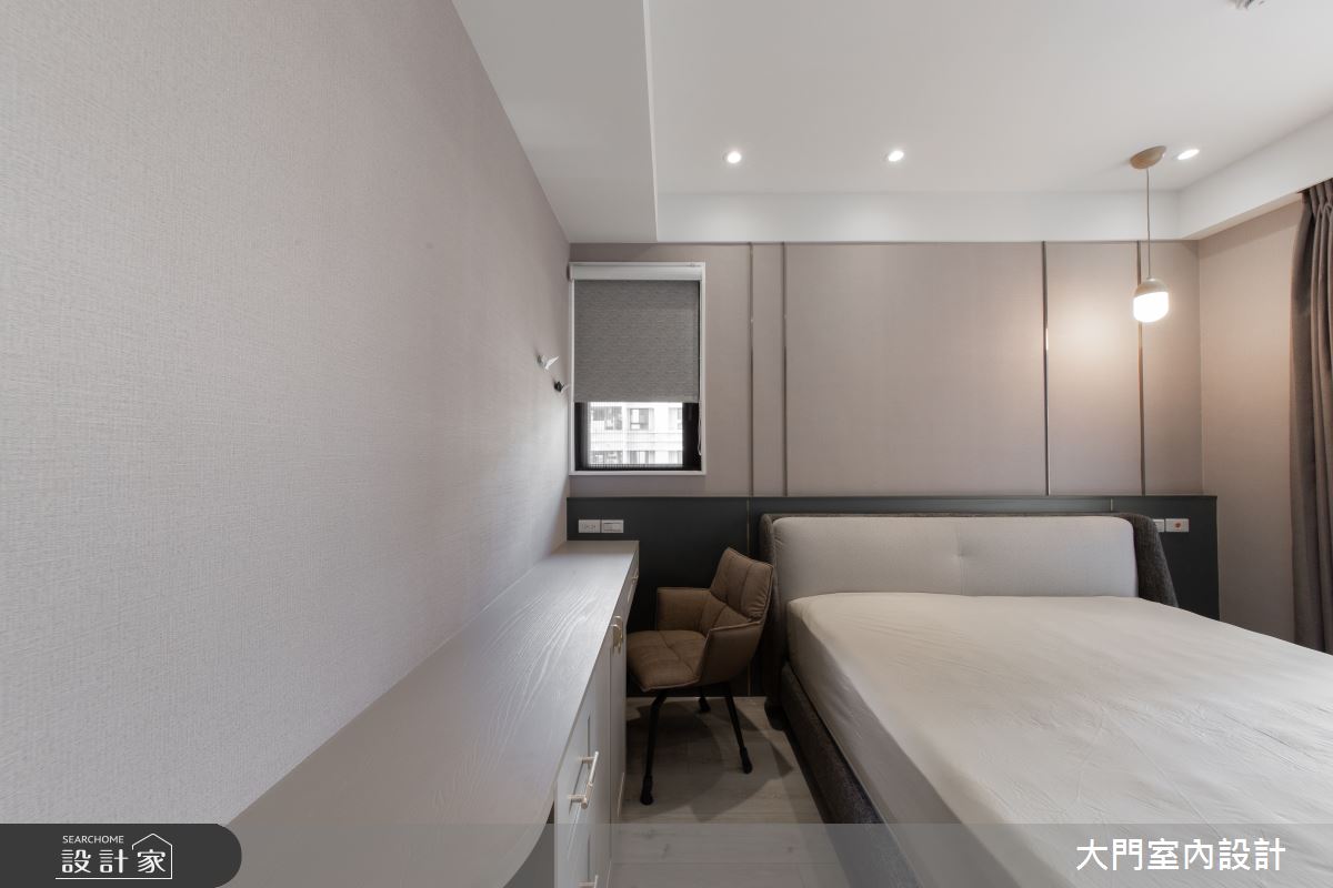 25坪新成屋(5年以下)＿美式風臥室案例圖片＿大門室內裝修設計工程有限公司＿大門_Olive Branch之11
