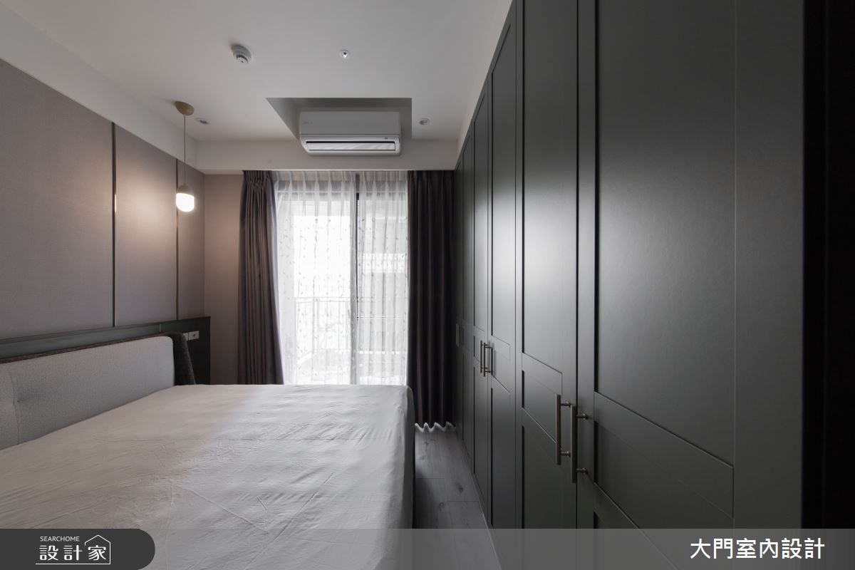 25坪新成屋(5年以下)＿美式風臥室案例圖片＿大門室內裝修設計工程有限公司＿大門_Olive Branch之12