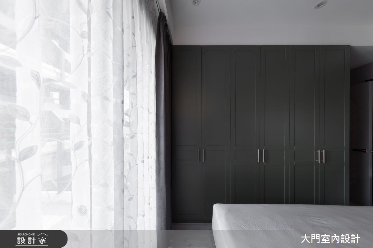 25坪新成屋(5年以下)＿美式風臥室案例圖片＿大門室內裝修設計工程有限公司＿大門_Olive Branch之13