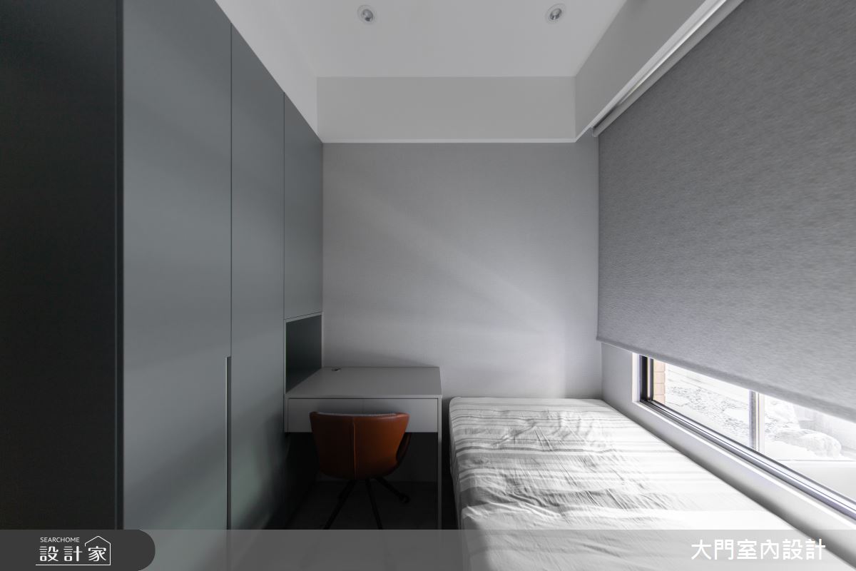 25坪新成屋(5年以下)＿美式風客房案例圖片＿大門室內裝修設計工程有限公司＿大門_Olive Branch之16