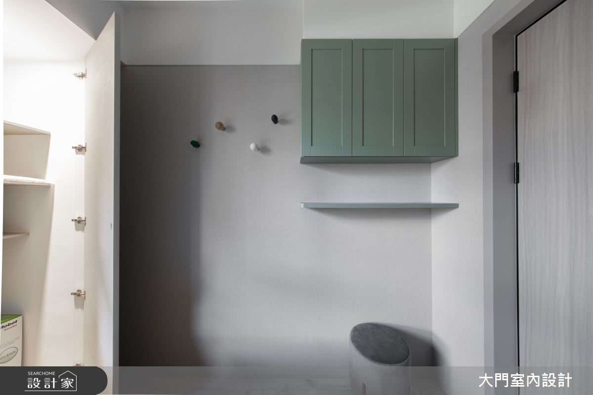 25坪新成屋(5年以下)＿美式風儲藏室案例圖片＿大門室內裝修設計工程有限公司＿大門_Olive Branch之17