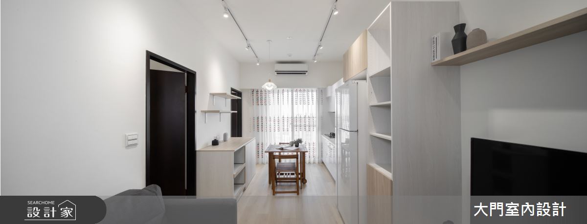 13坪新成屋(5年以下)＿日式無印風客廳餐廳廚房案例圖片＿大門室內裝修設計工程有限公司＿大門_夏露之6
