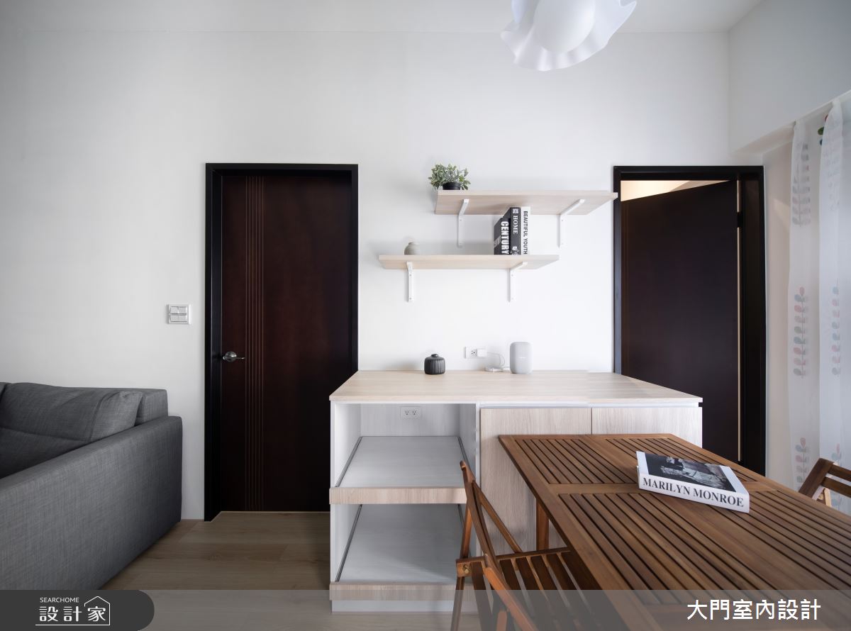 13坪新成屋(5年以下)＿日式無印風餐廳案例圖片＿大門室內裝修設計工程有限公司＿大門_夏露之8