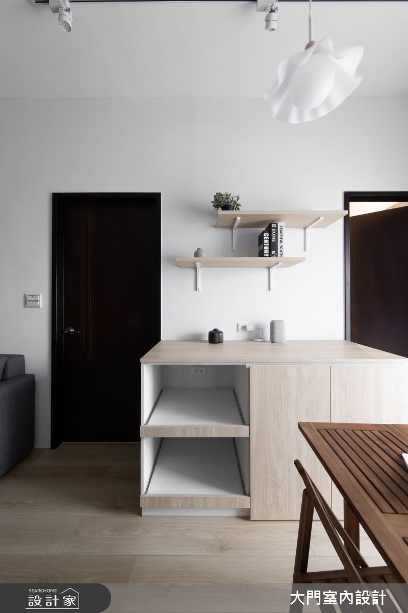 13坪新成屋(5年以下)＿日式無印風餐廳案例圖片＿大門室內裝修設計工程有限公司＿大門_夏露之9