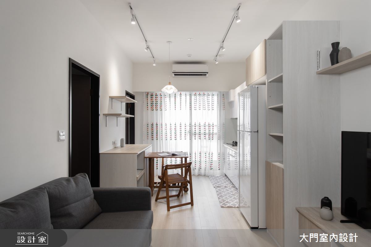 13坪新成屋(5年以下)＿日式無印風客廳餐廳廚房案例圖片＿大門室內裝修設計工程有限公司＿大門_夏露之7