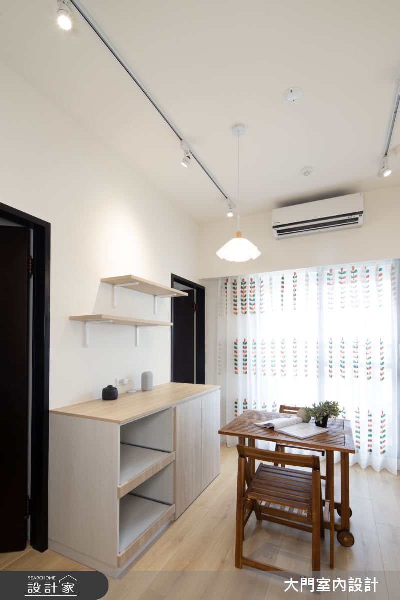 13坪新成屋(5年以下)＿日式無印風餐廳案例圖片＿大門室內裝修設計工程有限公司＿大門_夏露之10
