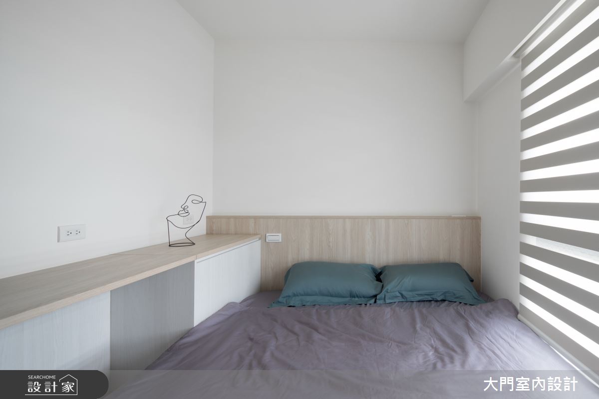 13坪新成屋(5年以下)＿日式無印風臥室案例圖片＿大門室內裝修設計工程有限公司＿大門_夏露之11