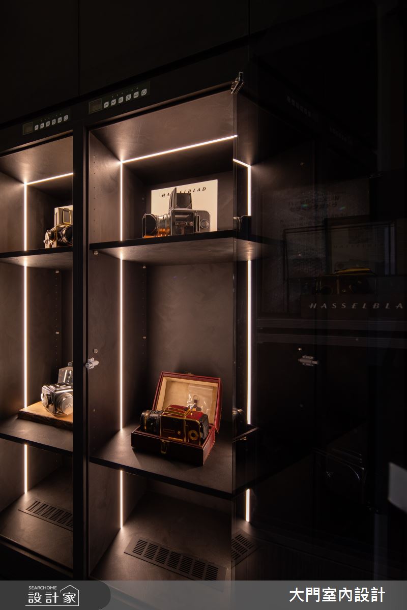 14坪新成屋(5年以下)＿現代風書房案例圖片＿大門室內裝修設計工程有限公司＿大門_日暈之13