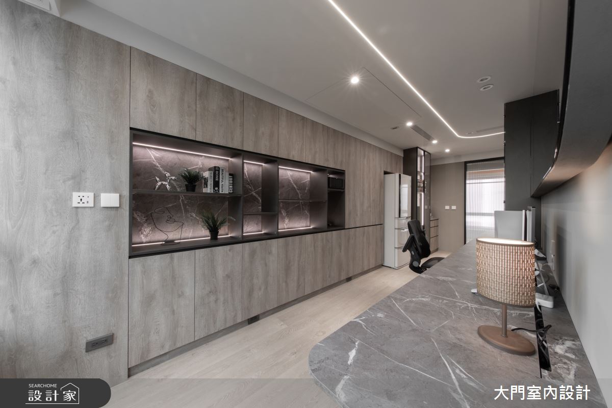 16坪中古屋(5~15年)＿現代風書房工作區案例圖片＿大門室內裝修設計工程有限公司＿大門_睦凝・瓦茲之11