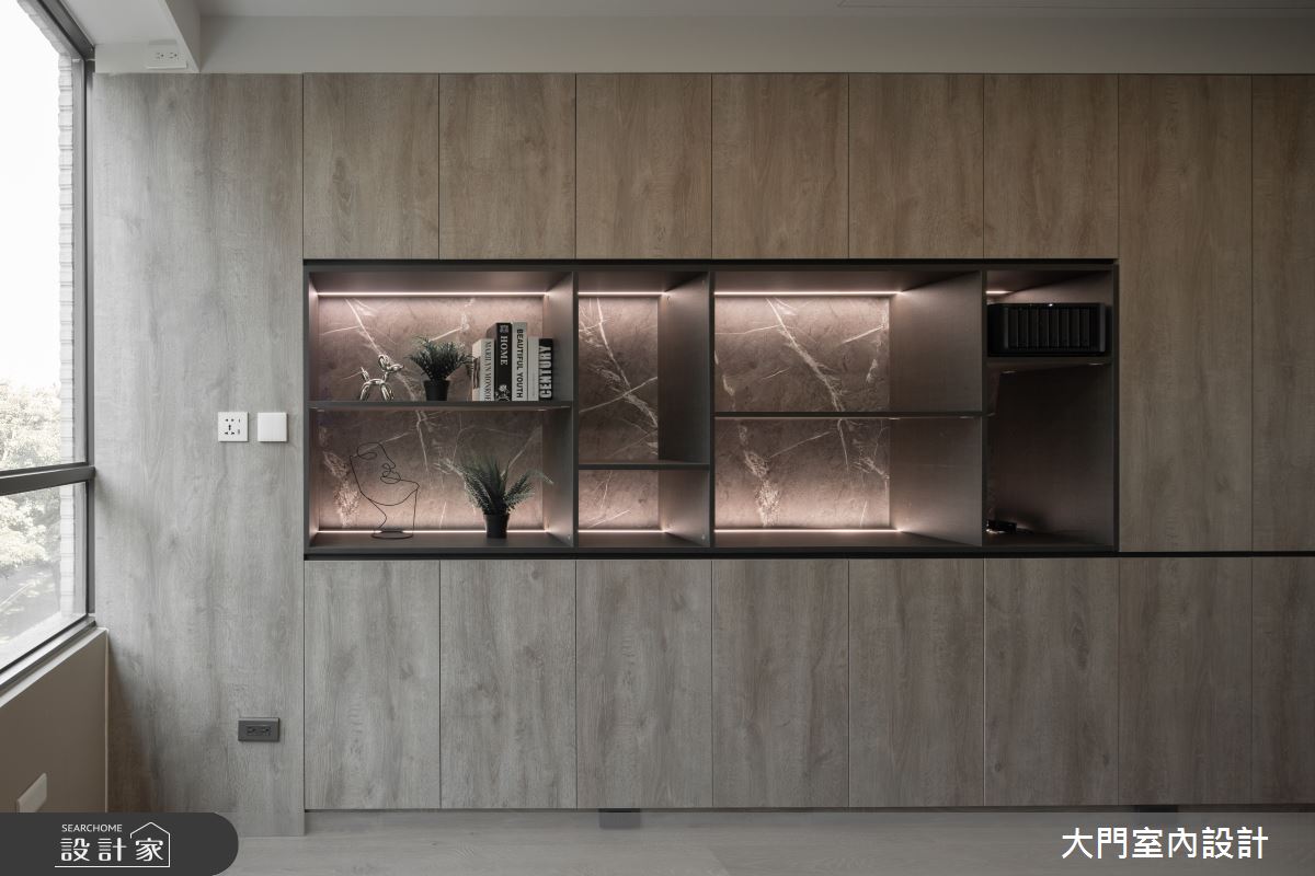 16坪中古屋(5~15年)＿現代風書房工作區案例圖片＿大門室內裝修設計工程有限公司＿大門_睦凝・瓦茲之12