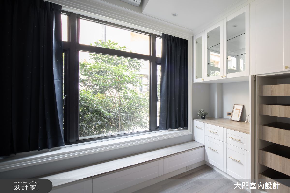 30坪中古屋(5~15年)＿美式風案例圖片＿大門室內裝修設計工程有限公司＿大門_羅南之6