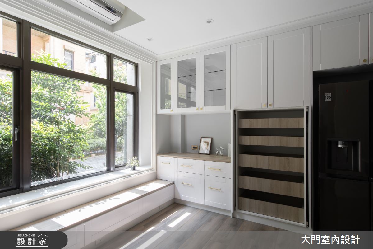 30坪中古屋(5~15年)＿美式風案例圖片＿大門室內裝修設計工程有限公司＿大門_羅南之7