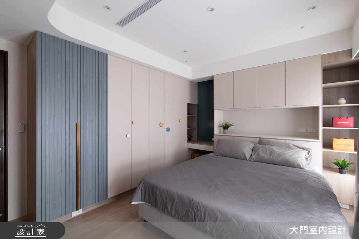 25坪中古屋(5~15年)＿現代風臥室案例圖片＿大門室內裝修設計工程有限公司＿大門_荼嶼之19