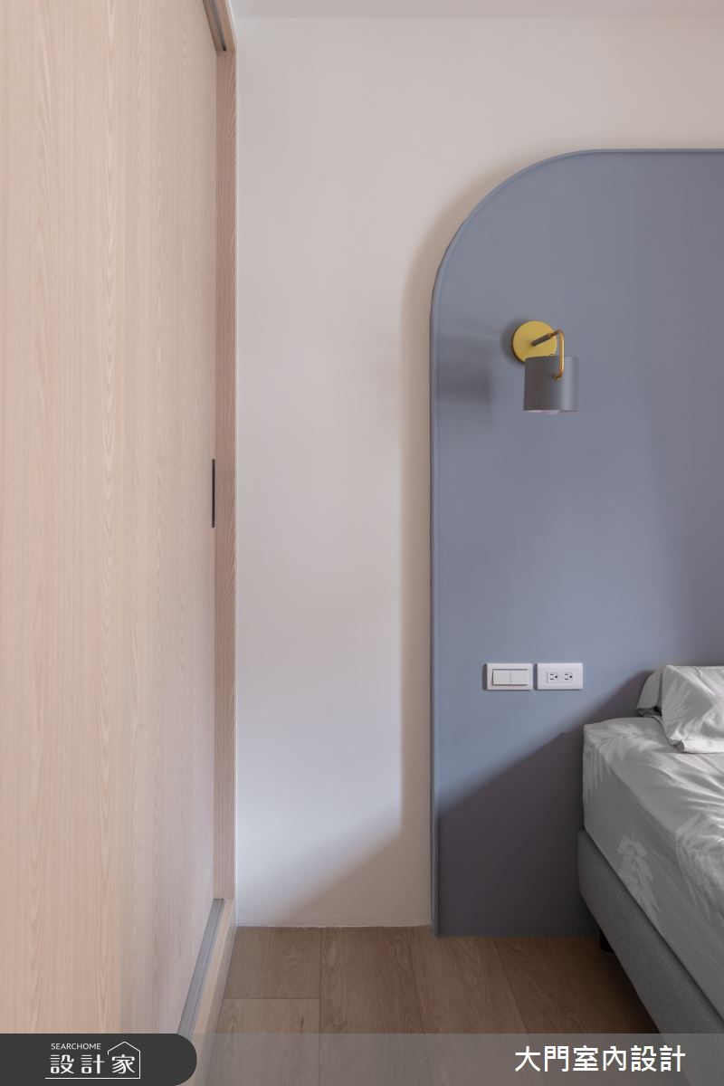 25坪中古屋(5~15年)＿現代風臥室案例圖片＿大門室內裝修設計工程有限公司＿大門_荼嶼之24
