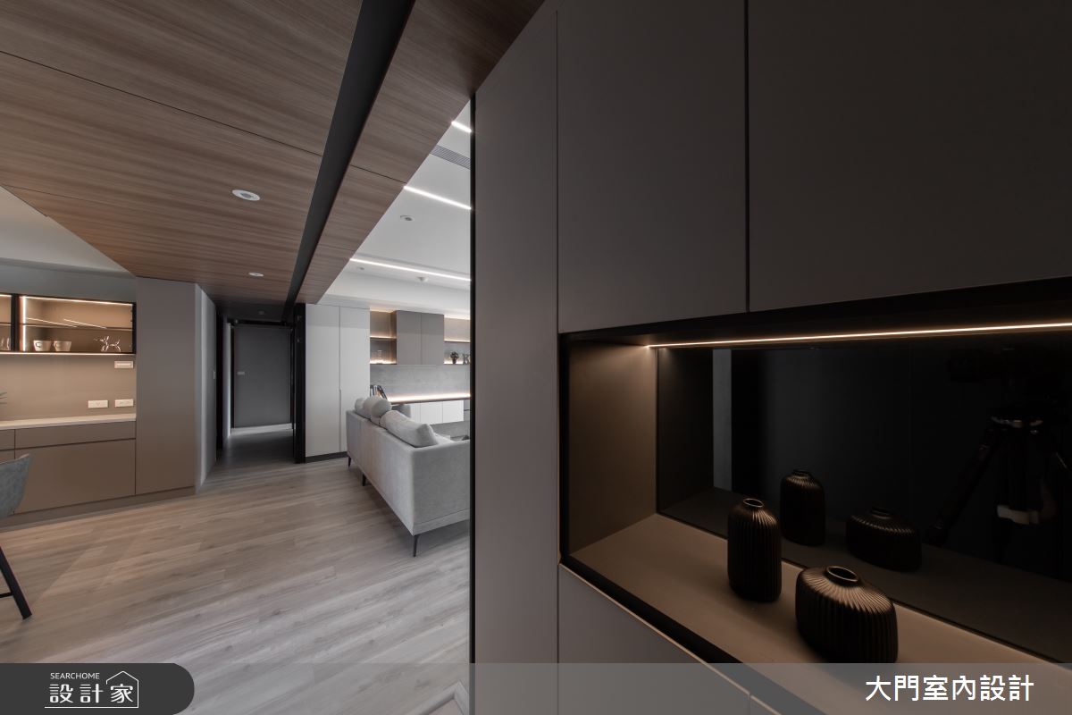 33坪新成屋(5年以下)＿現代風玄關案例圖片＿大門室內裝修設計工程有限公司＿大門_幽糅・堙曖之1