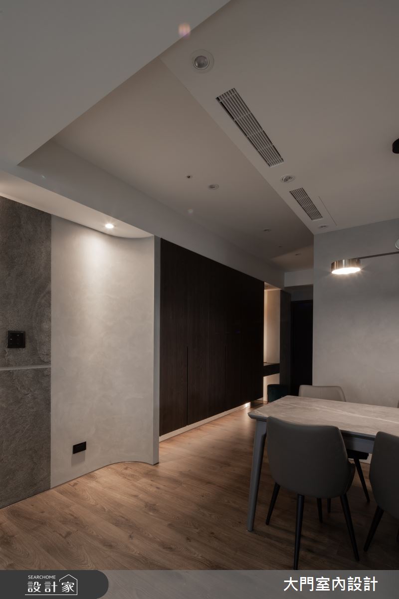 23坪新成屋(5年以下)＿人文禪風玄關餐廳案例圖片＿大門室內裝修設計工程有限公司＿大門_禪瀞之12