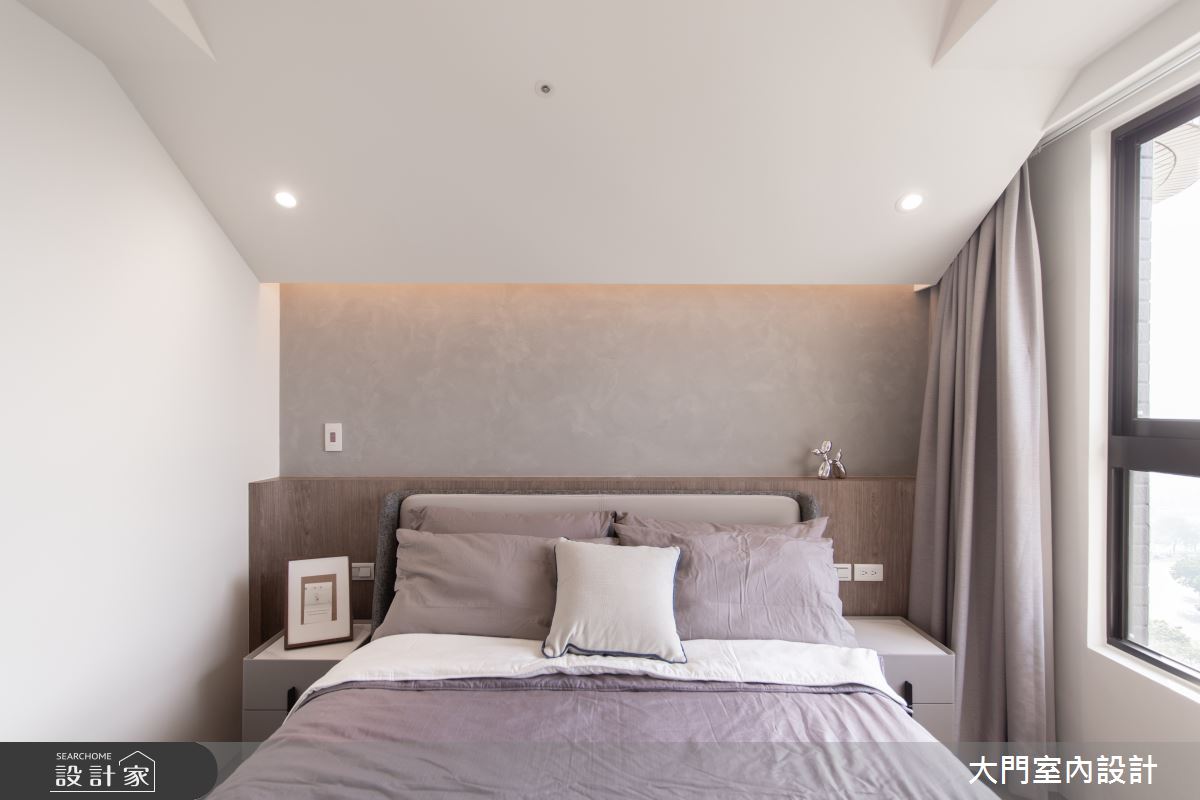23坪新成屋(5年以下)＿人文禪風臥室案例圖片＿大門室內裝修設計工程有限公司＿大門_禪瀞之16
