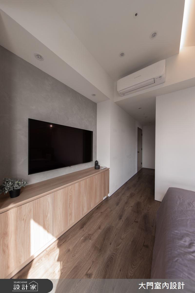 23坪新成屋(5年以下)＿人文禪風臥室案例圖片＿大門室內裝修設計工程有限公司＿大門_禪瀞之18