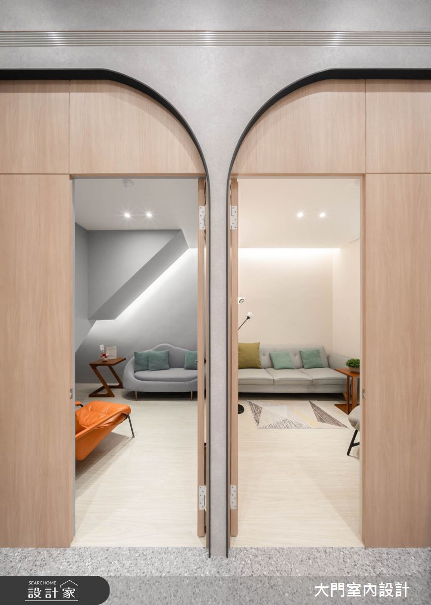 27坪中古屋(5~15年)＿現代風商業空間案例圖片＿大門室內裝修設計工程有限公司＿大門_心藝所之5