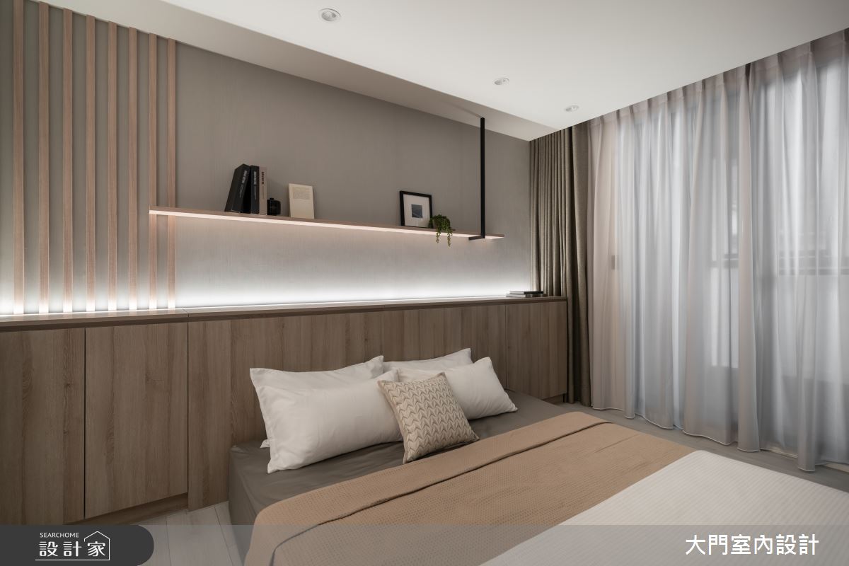 40坪新成屋(5年以下)＿現代風客房案例圖片＿大門室內裝修設計工程有限公司＿大門_御伽草紙之28