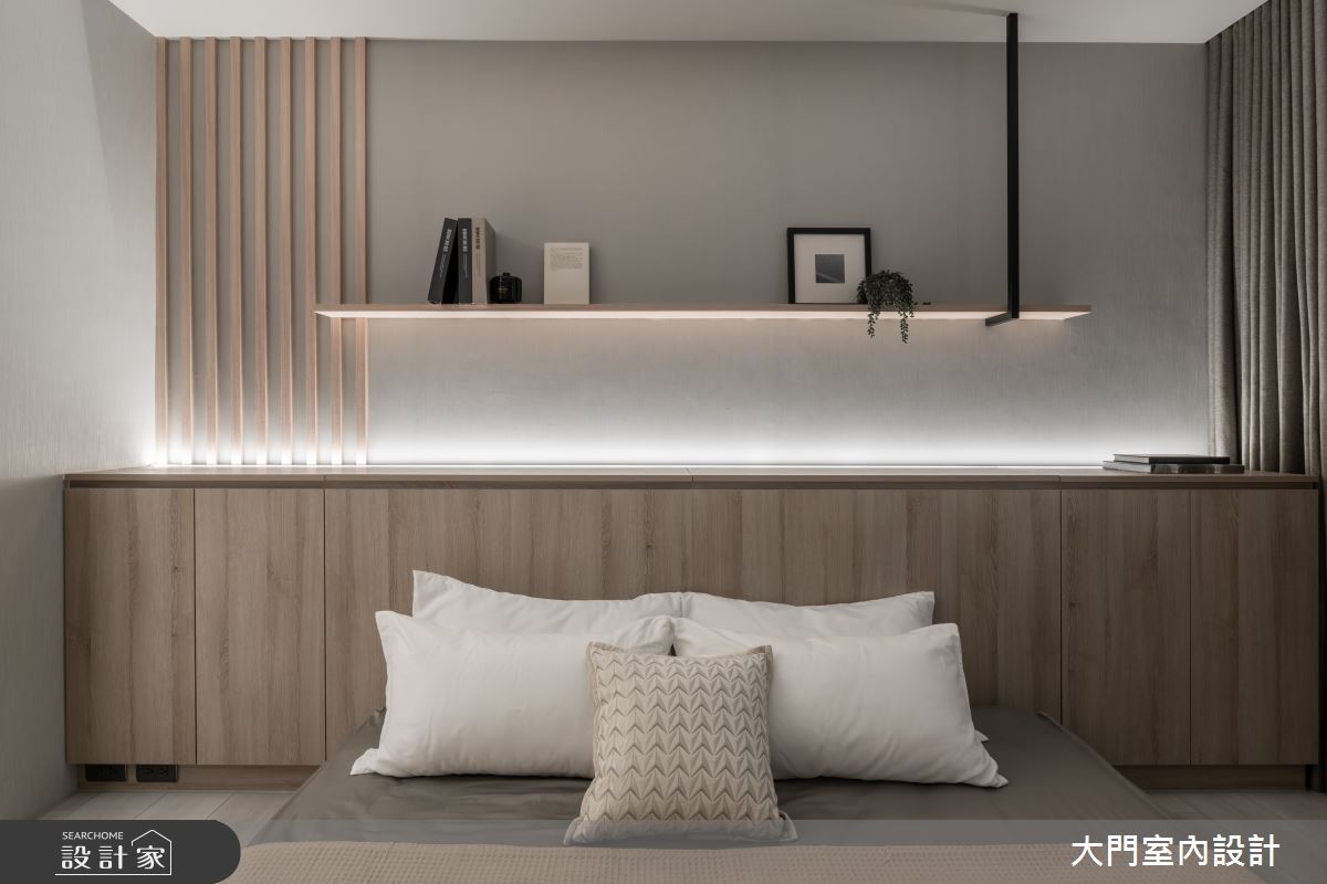40坪新成屋(5年以下)＿現代風客房案例圖片＿大門室內裝修設計工程有限公司＿大門_御伽草紙之29