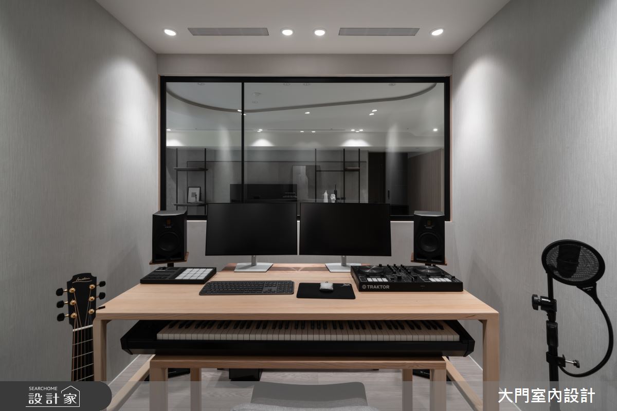 40坪新成屋(5年以下)＿現代風工作區案例圖片＿大門室內裝修設計工程有限公司＿大門_御伽草紙之32