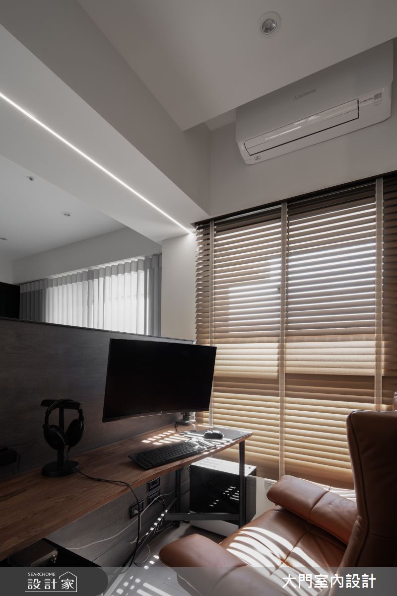 25坪新成屋(5年以下)＿美式風客廳案例圖片＿大門室內裝修設計工程有限公司＿大門_費茲之15