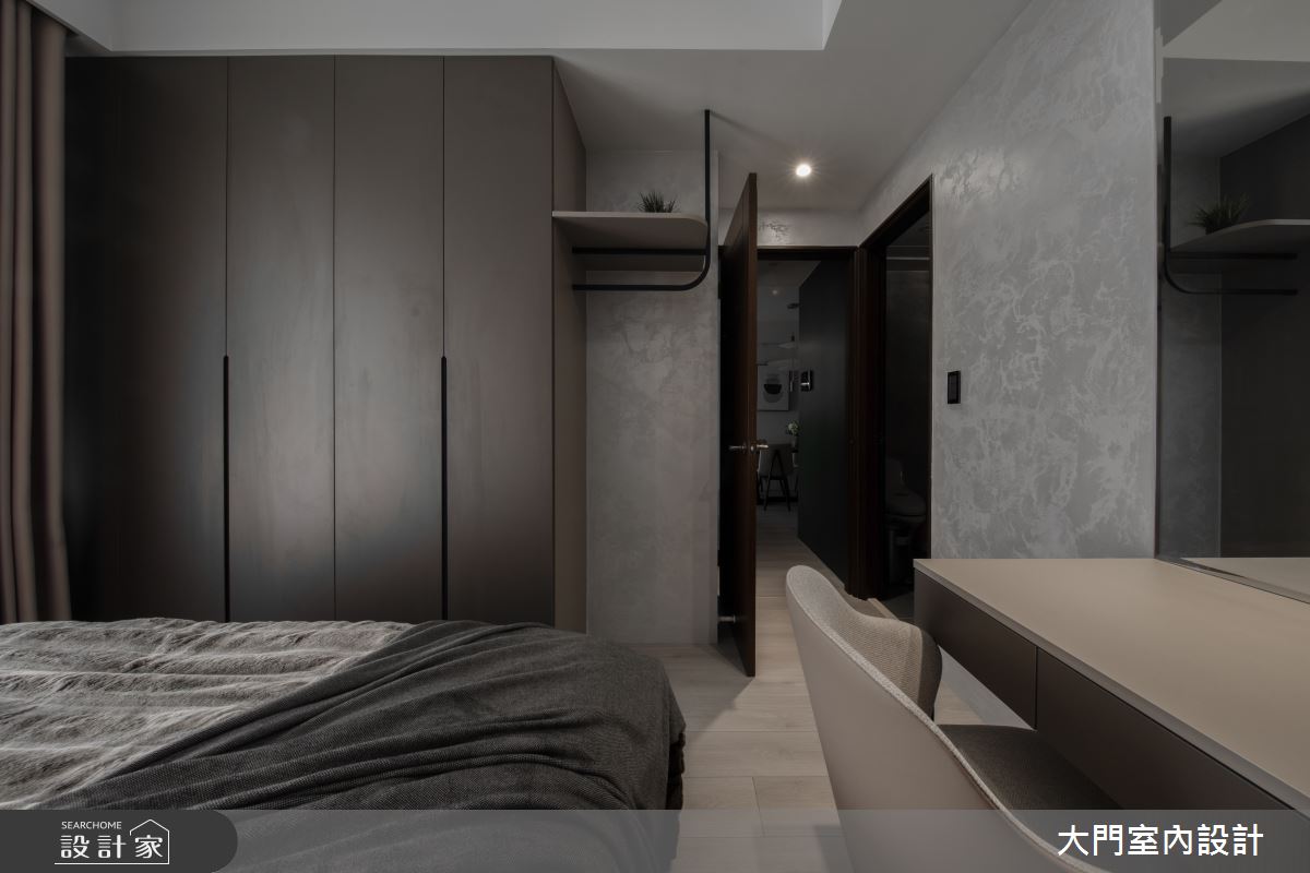 25坪新成屋(5年以下)＿美式風臥室案例圖片＿大門室內裝修設計工程有限公司＿大門_費茲之19