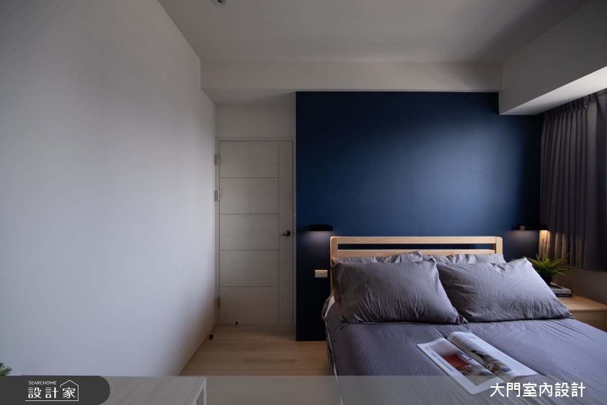 25坪中古屋(5~15年)＿北歐風臥室案例圖片＿大門室內裝修設計工程有限公司＿大門_橡實之9