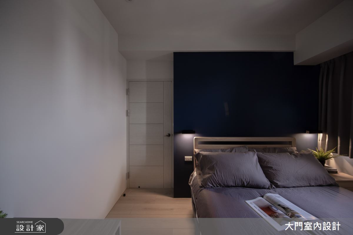 25坪中古屋(5~15年)＿北歐風臥室案例圖片＿大門室內裝修設計工程有限公司＿大門_橡實之10