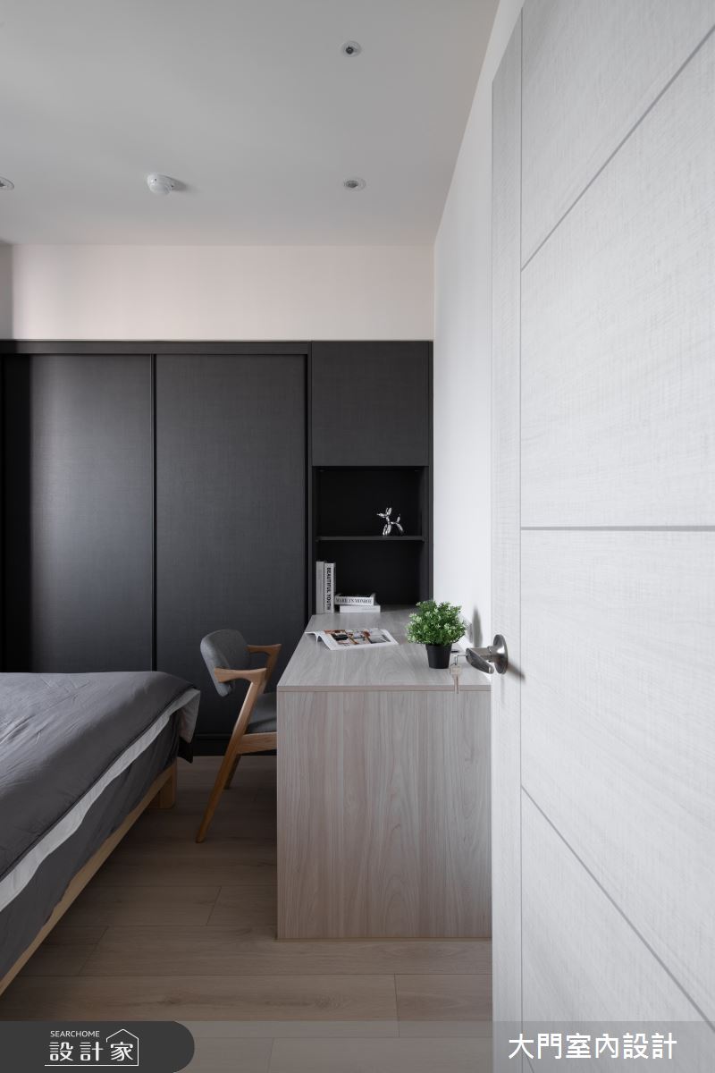 25坪中古屋(5~15年)＿北歐風臥室案例圖片＿大門室內裝修設計工程有限公司＿大門_橡實之11