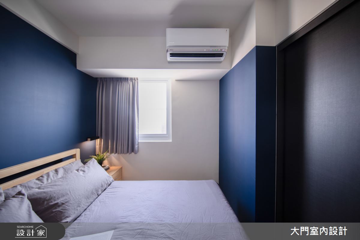 25坪中古屋(5~15年)＿北歐風臥室案例圖片＿大門室內裝修設計工程有限公司＿大門_橡實之12