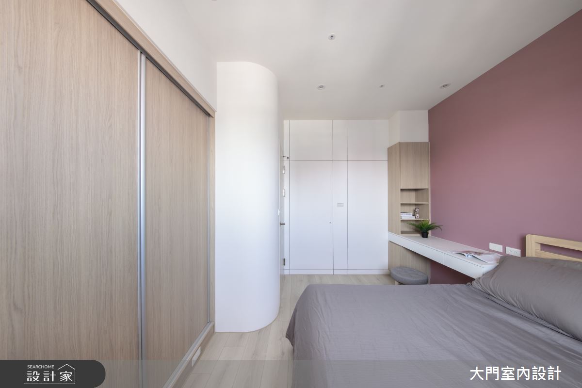 25坪中古屋(5~15年)＿北歐風臥室案例圖片＿大門室內裝修設計工程有限公司＿大門_橡實之15