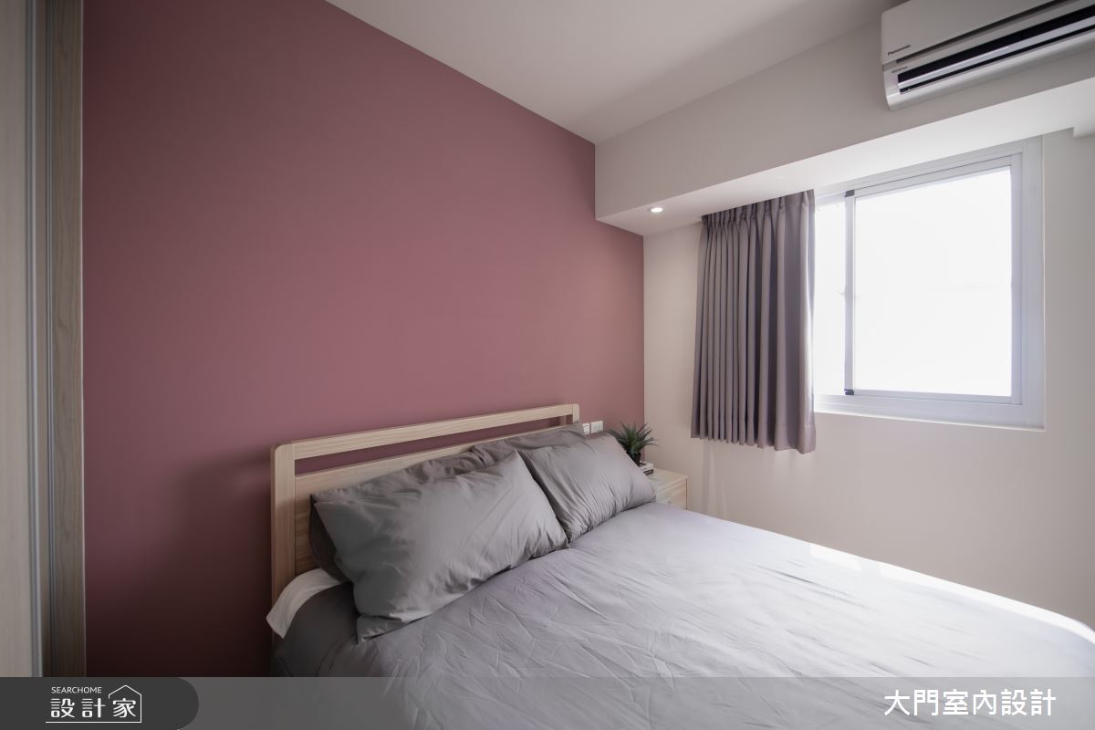 25坪中古屋(5~15年)＿北歐風臥室案例圖片＿大門室內裝修設計工程有限公司＿大門_橡實之16