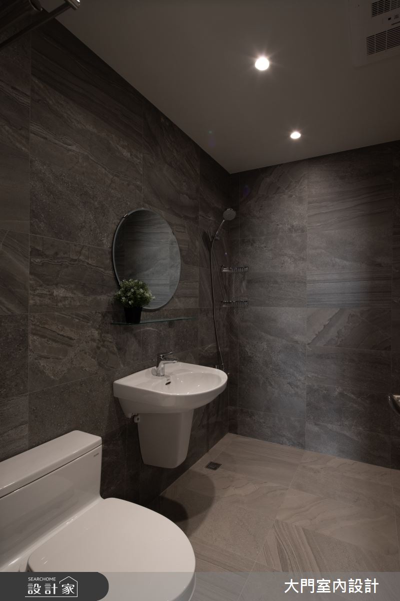 25坪中古屋(5~15年)＿北歐風浴室案例圖片＿大門室內裝修設計工程有限公司＿大門_橡實之18