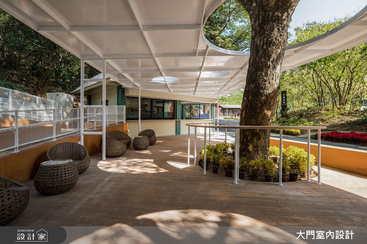 30坪老屋(41~50年)＿現代風商業空間案例圖片＿大門室內裝修設計工程有限公司＿大門_動物園．啵得廚房之3