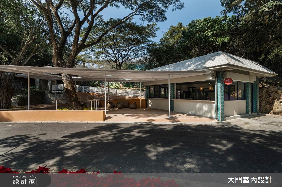 30坪老屋(41~50年)＿現代風商業空間案例圖片＿大門室內裝修設計工程有限公司＿大門_動物園．啵得廚房之18